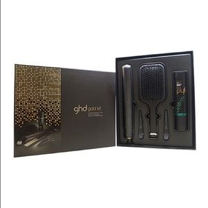 GHD gold kit 1" flat iron styler